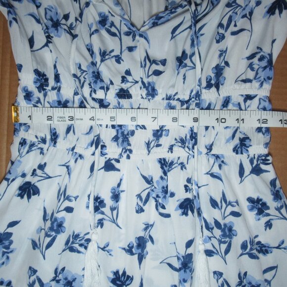 Hint of Blush Floral Puff-Sleeve Dress | Size S - Picture 7 of 11